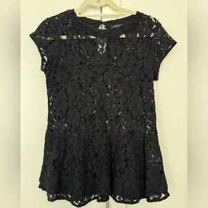 Halogen lace top
